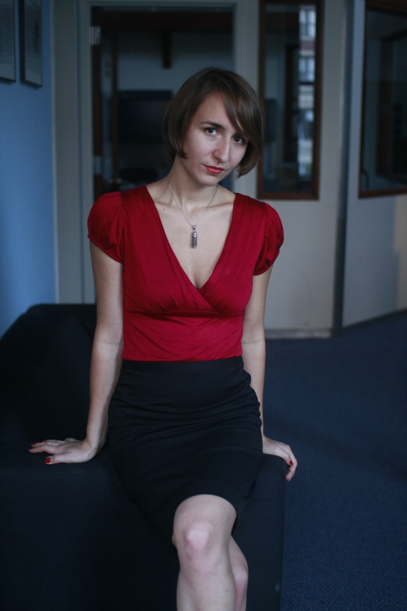 Female model photo shoot of Lyudik