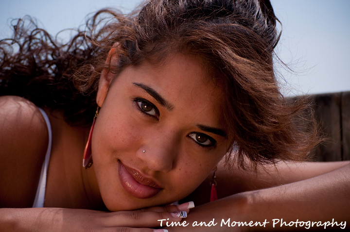 Female model photo shoot of Angelica Rosado in At the beach
