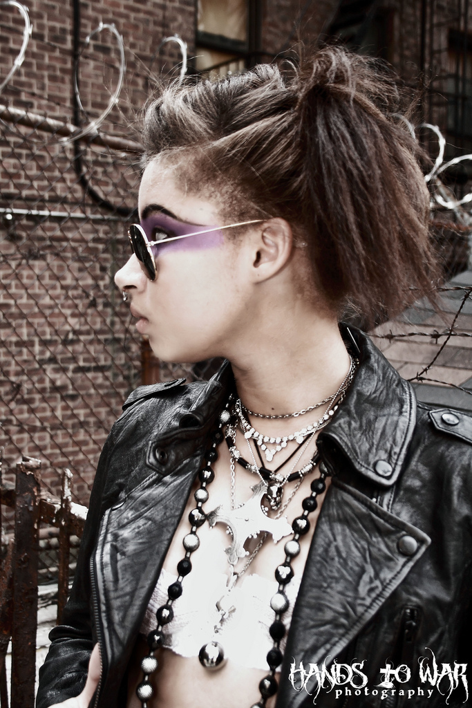 Female model photo shoot of L y n n  in Bronx
