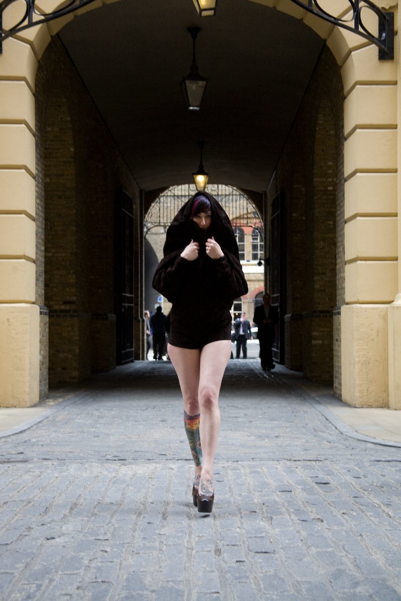 Female model photo shoot of Dani Love in London Bridge