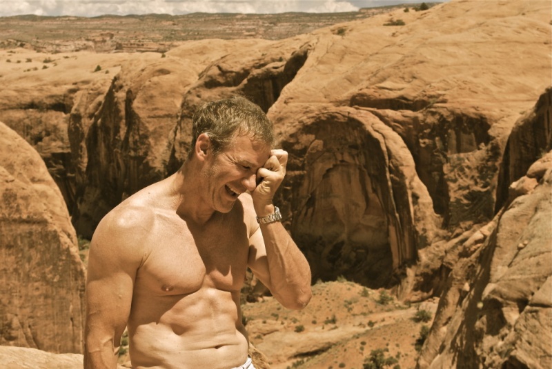 Male model photo shoot of Tom Gregory by VISUAL DUCHESS in Moab, Utah