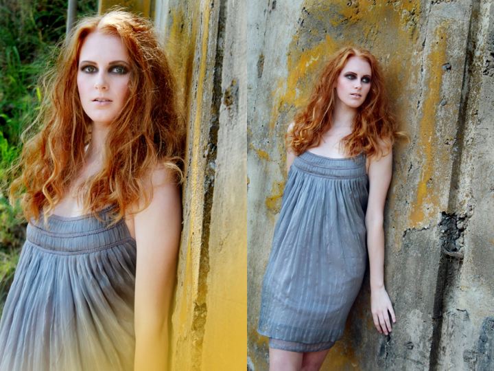 Female model photo shoot of Erin Hutch Couture and Emily Shade, makeup by MarieImagesMUA