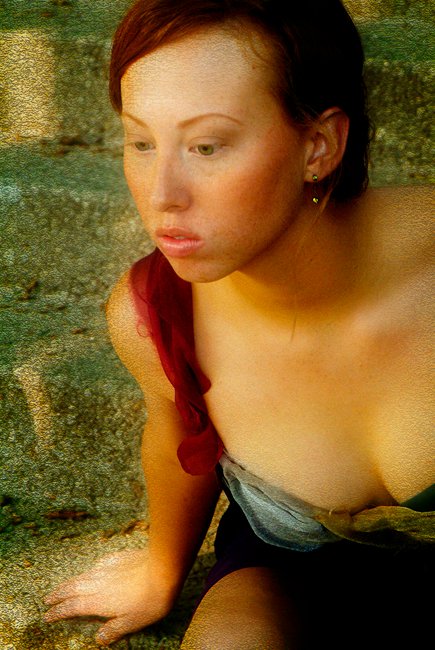 Female model photo shoot of Rainey Tadehara by Tom Clark Photography, makeup by E Laura Brady