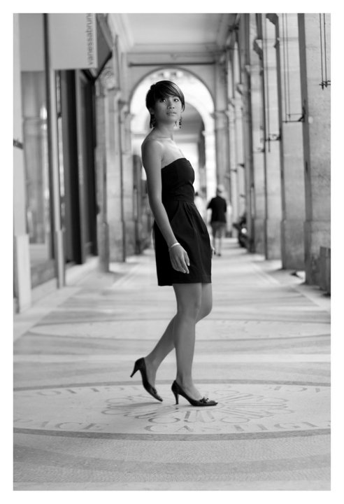 Female model photo shoot of Nathalie Nguyen Actress in Paris