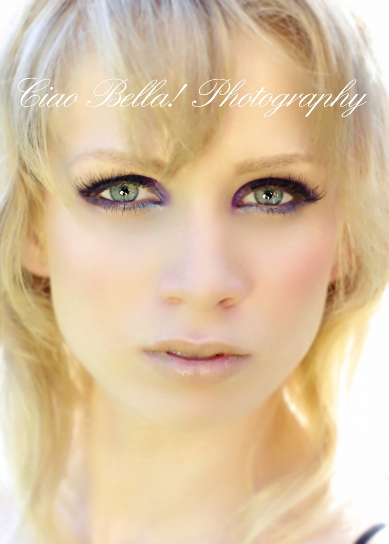 Female model photo shoot of C Metschar Photography, makeup by Metamorphosis Make-Up