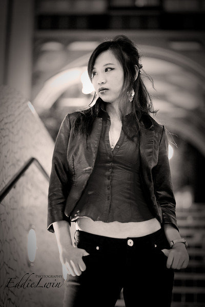 Female model photo shoot of Rosy Hime by Eddie Z Photography in Santana Row