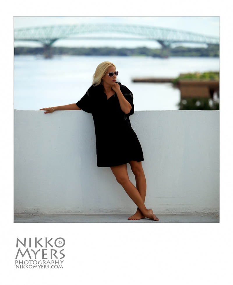 Female model photo shoot of The Lunatic Chic by Nikko Myers in downtown jax