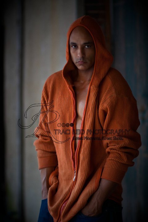 Male model photo shoot of Bronzythemodel