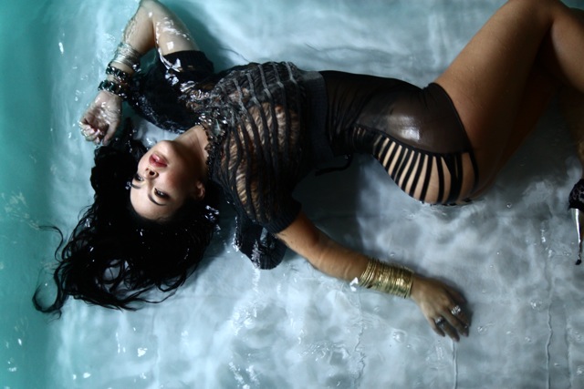 Female model photo shoot of Sophia Santi by DigitalmodeFilms