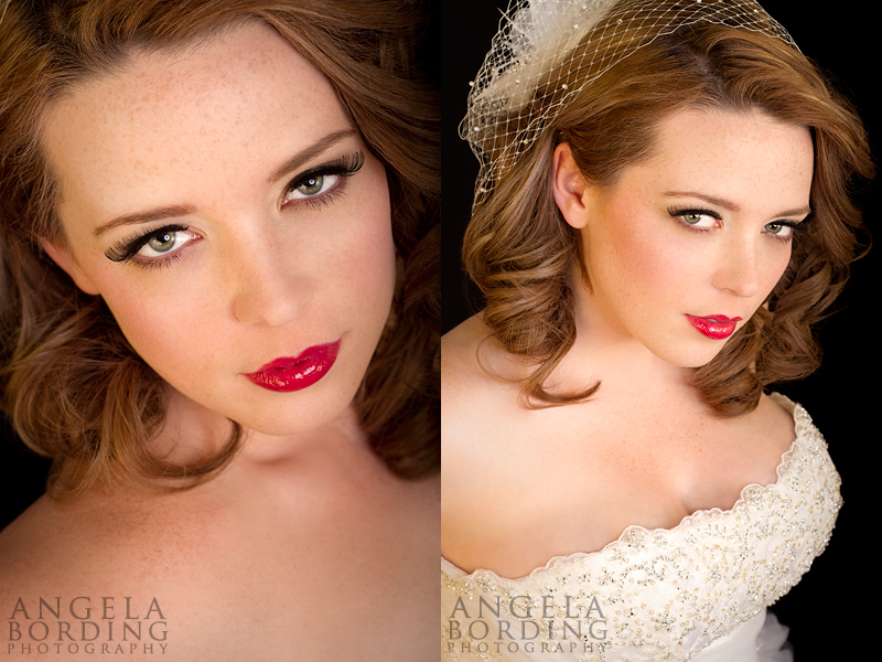 Female model photo shoot of Angela Bording and Ava Jean in Victoria, BC, makeup by Alexa Rae MA