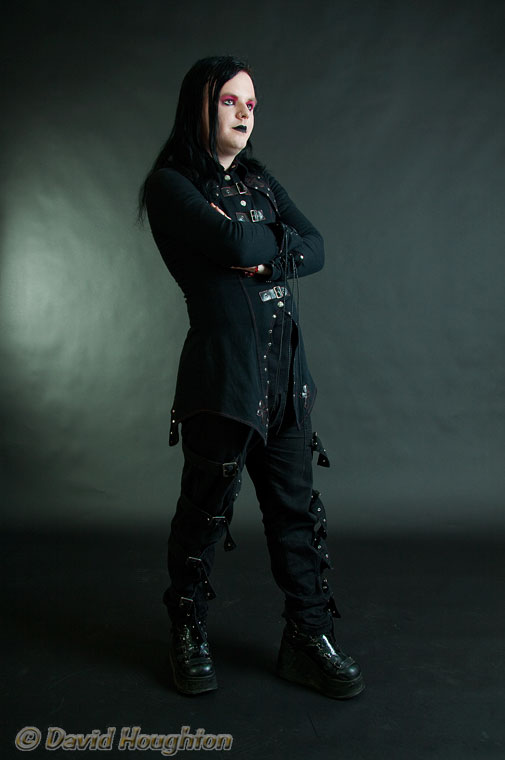 Male model photo shoot of Gothic Scott