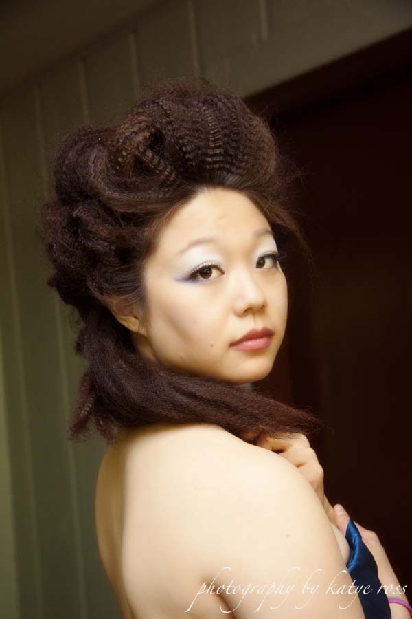 Female model photo shoot of pearltea3