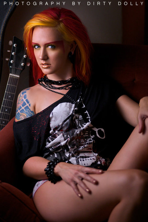 Female model photo shoot of Belladonna Treason by Richard Marz in Austin, TX