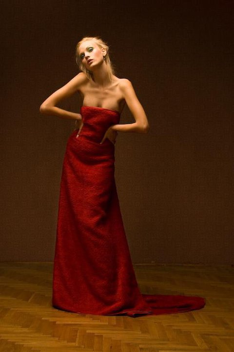 Female model photo shoot of Andrea Nagy in Budapest