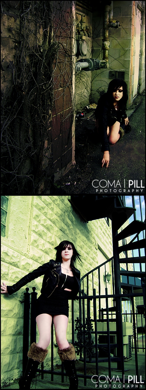 Female model photo shoot of Coma Pill Photography and Victoria Mary