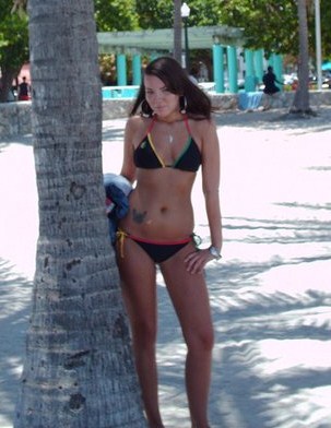 Female model photo shoot of AngelF416 in Miami