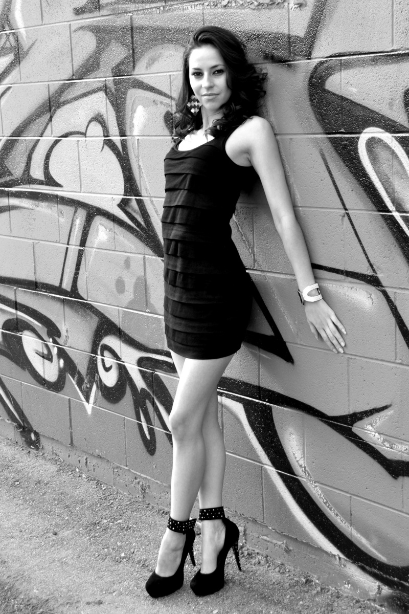 Female model photo shoot of Norma Arreola by Real-Images in Downtown Denver