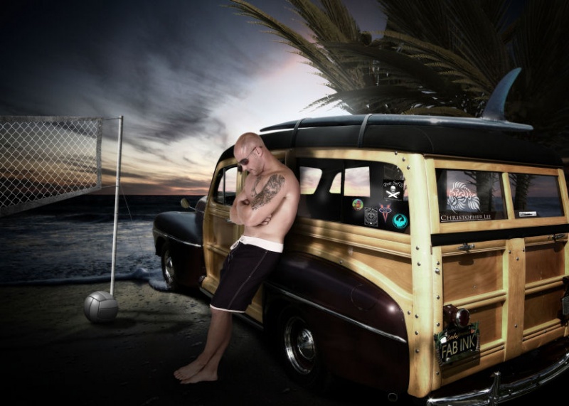 Male model photo shoot of FAB INK in The PIT, digital art by Retouch an Manipulation