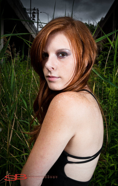 Female model photo shoot of Kristina Kathleen  in Under the Autoroute