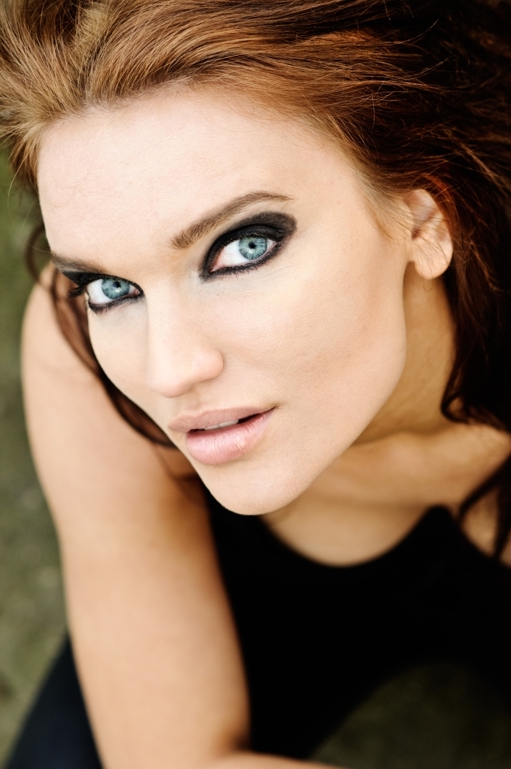 Female model photo shoot of RoxanneK by Wayne Holder, makeup by Just Milena 