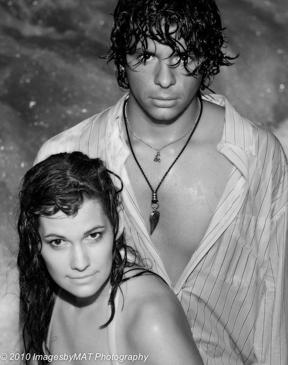 Male and Female model photo shoot of Ray Lorraine and Stephanie Bly by imagesbyMAT