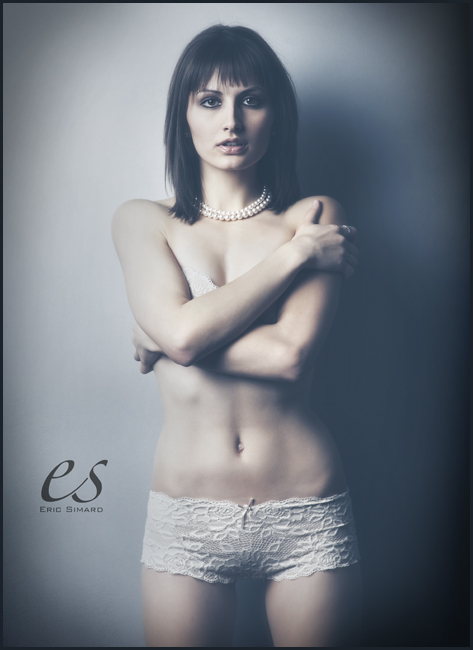 Female model photo shoot of Kaitlin V by Eric Simard