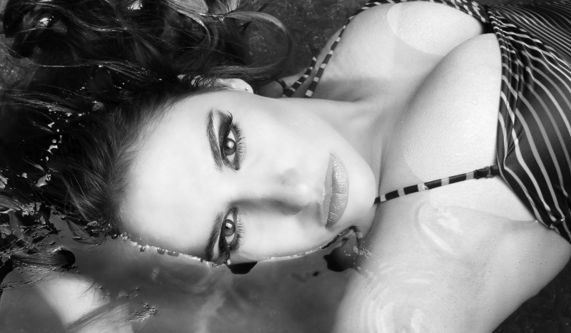 Female model photo shoot of April Daez in Truckee River, Nv
