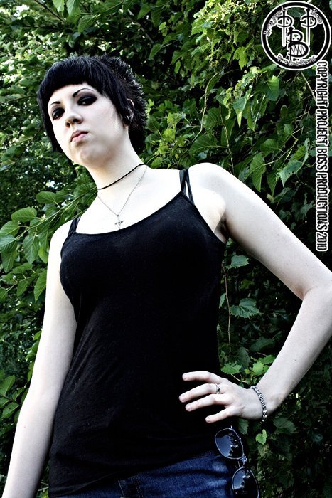 Female model photo shoot of Ren W by ProjectBossProductions in Madison, WI, makeup by Ren Wilz MUA