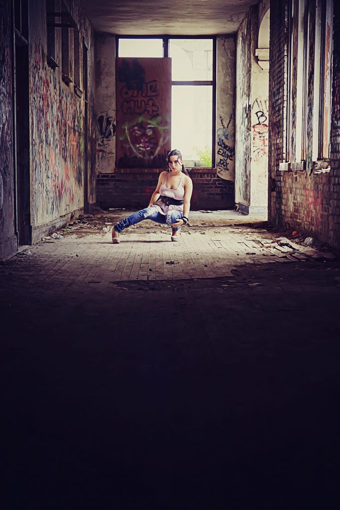 Female model photo shoot of Britni Elaine Dean by Enigmatic Photography in Jax