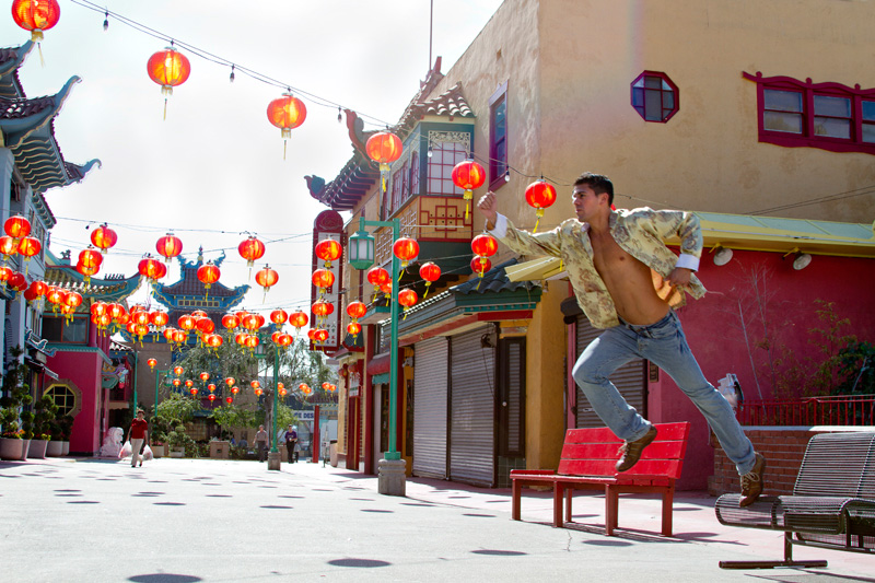 Male model photo shoot of Augusto Ramos by Chihong Photography in Chinatown LA