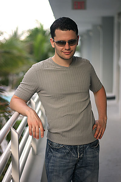 Male model photo shoot of Jordanelli in Miami Beach, Florida