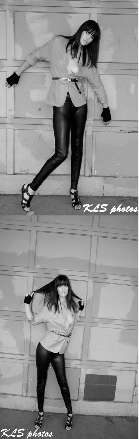 Female model photo shoot of kelsey sokol-KLS photos and Malene Dansk in abandoned buidling