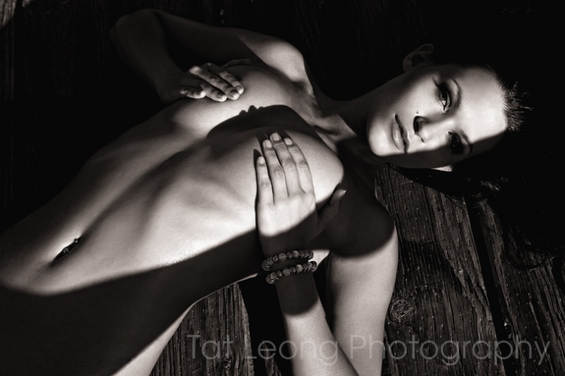 Female model photo shoot of Teisha-Leigh by Tat Leong
