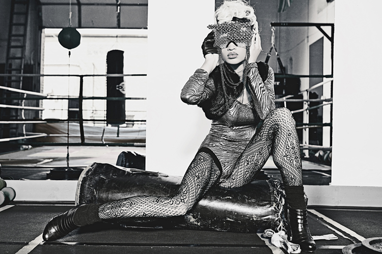 Female model photo shoot of Marta Cebrat and Samantha Fears in Extreme Boxing- Grzegorz Dziubek