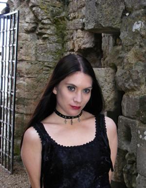 Female model photo shoot of EbonyFresh in Portchester Castle