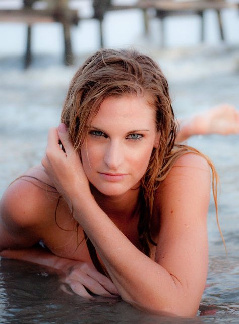 Female model photo shoot of BeauxJean by Windom Photography in Cherry Grove Pier, SC