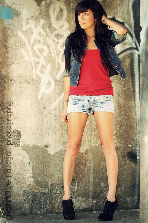 Female model photo shoot of Audrianna Linda by Joon
