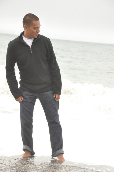 Male model photo shoot of Ray Rubio in San Francisco Baker Beach