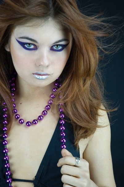 Female model photo shoot of Make-up by Javetta