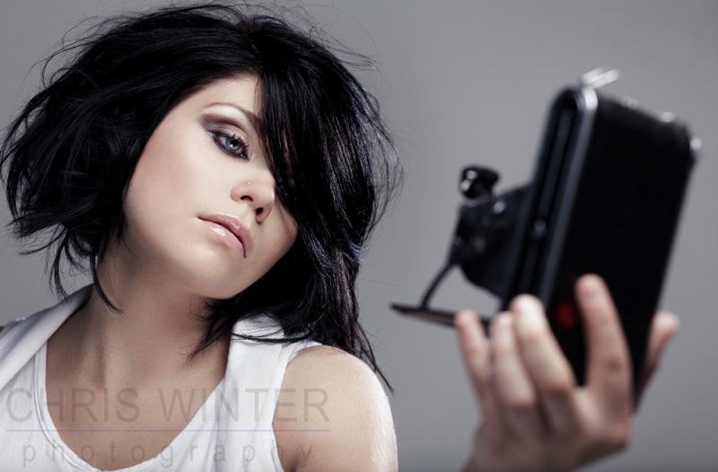 Female model photo shoot of LoveJo by Chris Winter, makeup by Diane Dakin MUA