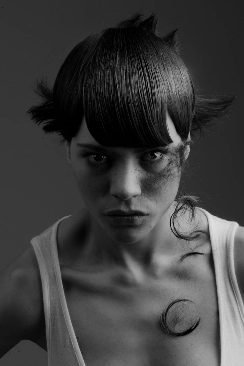 Female model photo shoot of Sabine Schwab in london