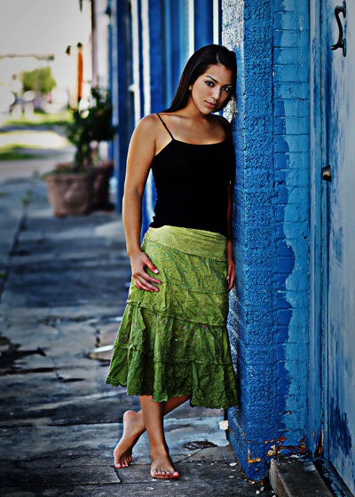 Female model photo shoot of Carmen Silguero by Catrissa Photography in Downtown Houston