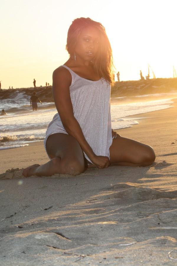 Female model photo shoot of LaLa Alexis in Malibu