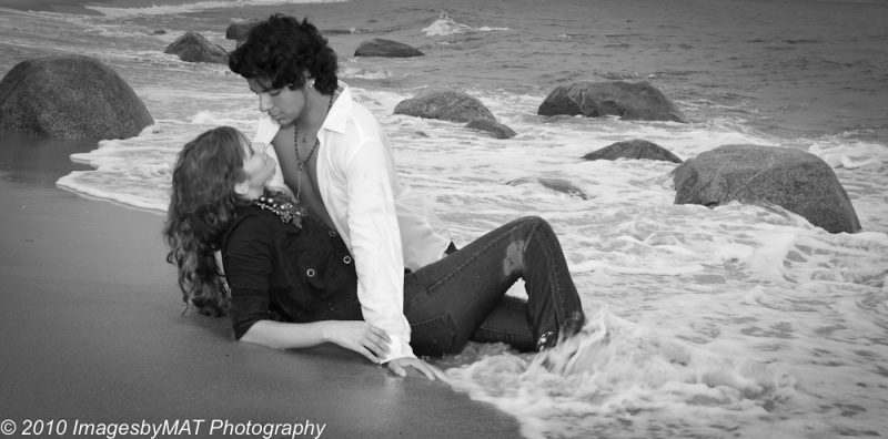 Male and Female model photo shoot of imagesbyMAT, Stephanie Bly and Ray Lorraine in Westerly Beach
