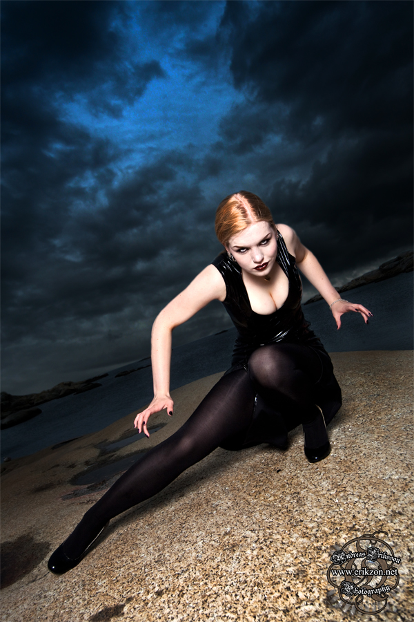 Female model photo shoot of Diva Grotesque by GhostWork in The end of the world