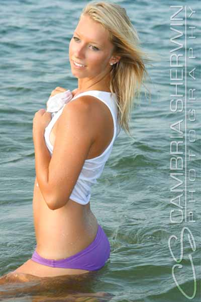 Female model photo shoot of Cambria Sherwin in Page :: Montauk