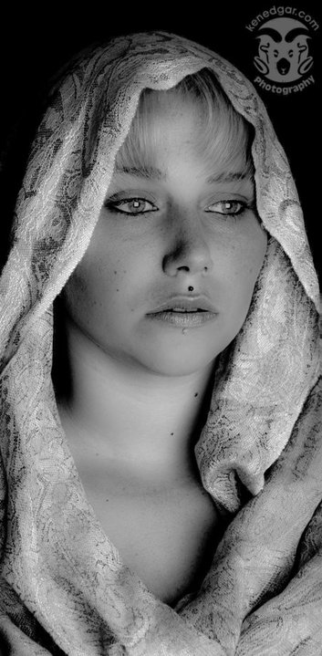 Female model photo shoot of Sarah J Robinson by Ken Edgar