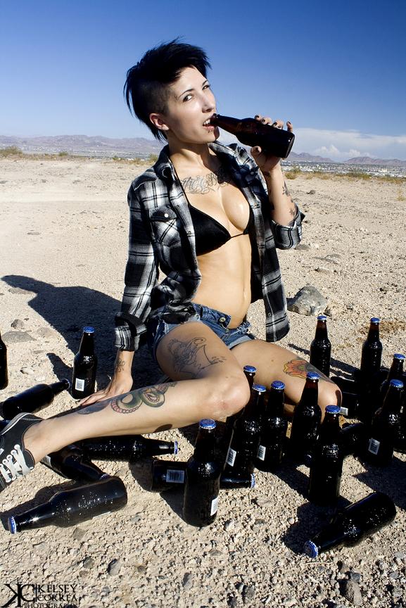 Female model photo shoot of Alexis LOM in Desert