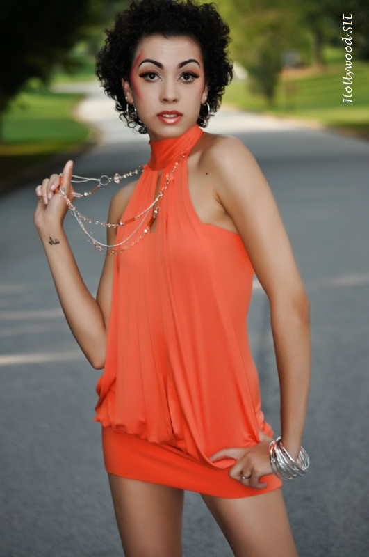 Female model photo shoot of - Brande - by PaintingLightPics