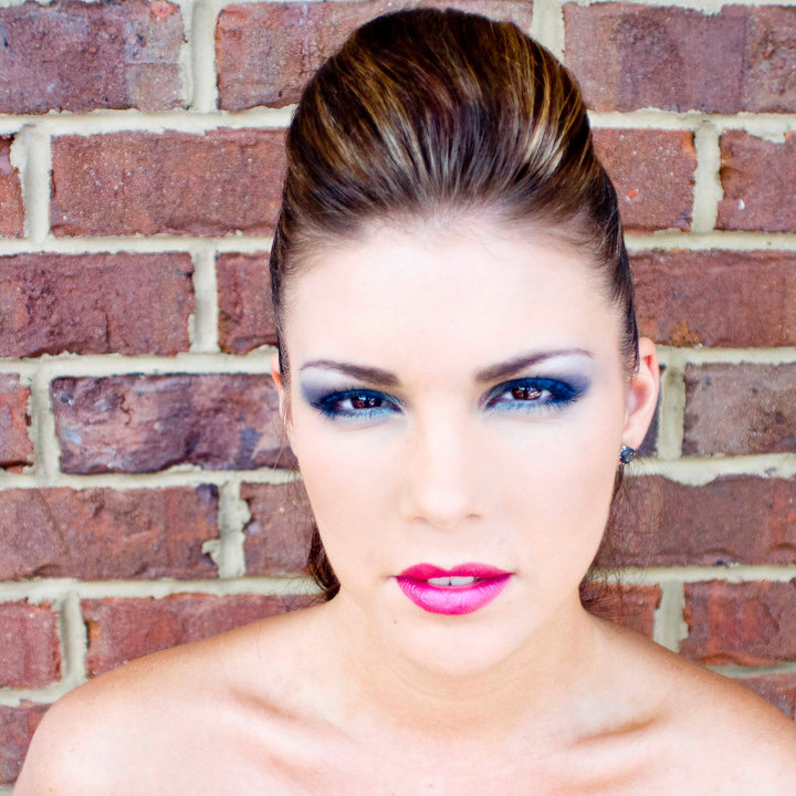 Female model photo shoot of Tracy Lauren  in Beej Hair Color Studio